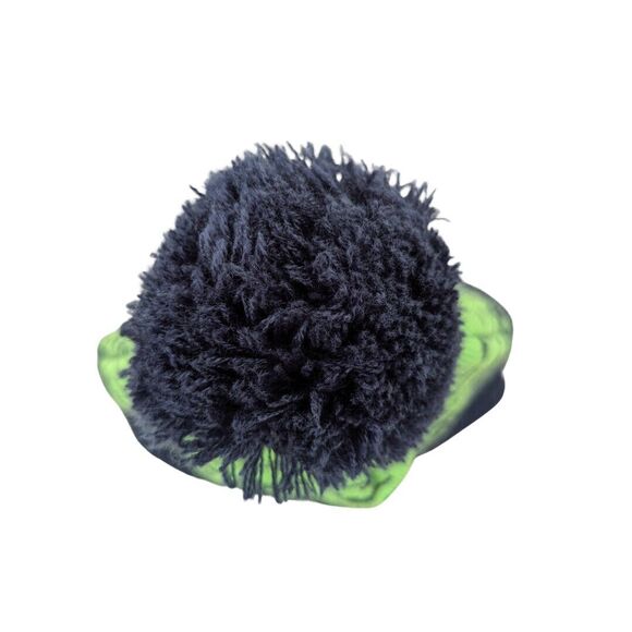 Seattle Seahawks New Era NFL Pom Pom Knit‎ Fleece Lined Beanie Hat One Size - Picture 7 of 10